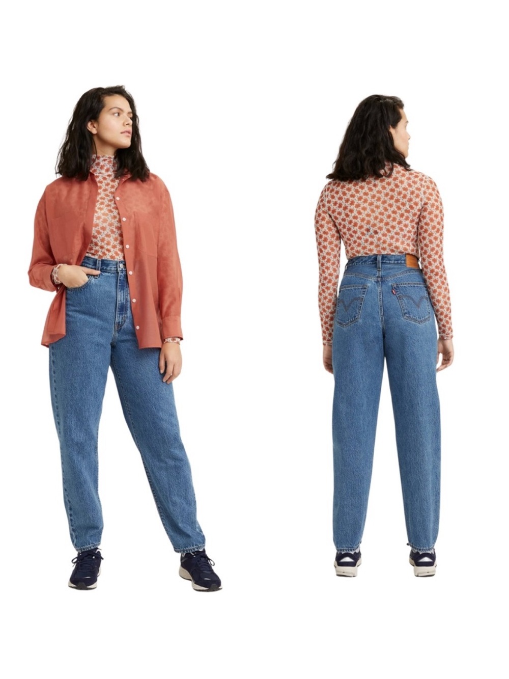 Levi’s High Loose Taper Size 28 Medium Wash Women’s Jeans